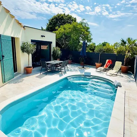 Le Cocon Gardois, Terrasse & Piscine - Pont Du Gard Saint-Maximin (Gard)