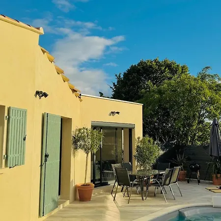 Le Cocon Gardois, Terrasse & Piscine - Pont Du Gard 펜션