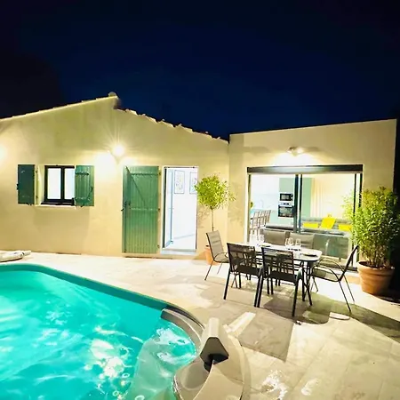 펜션 Le Cocon Gardois, Terrasse & Piscine - Pont Du Gard Saint-Maximin (Gard)