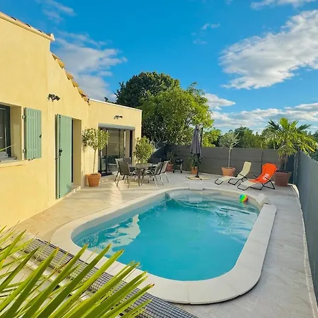 Le Cocon Gardois, Terrasse & Piscine - Pont Du Gard Saint-Maximin (Gard)