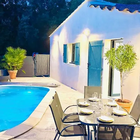 펜션 Le Cocon Gardois, Terrasse & Piscine - Pont Du Gard *