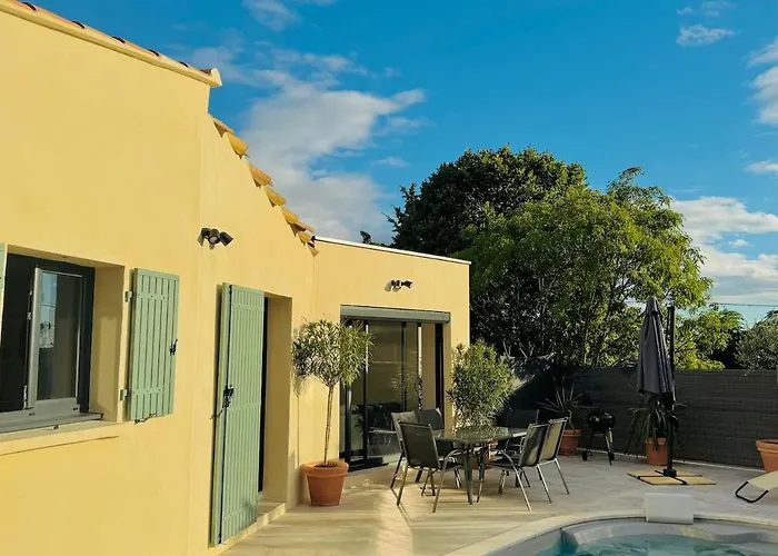 6 Pers - Grande Terrasse & Piscine Privee Prázdninový dům