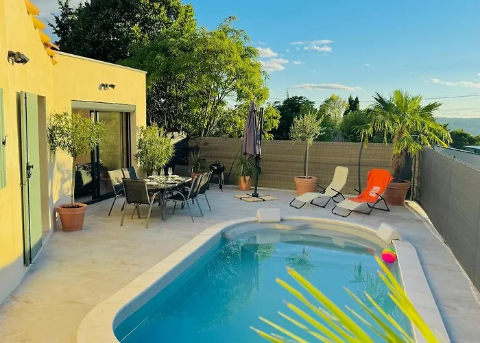 6 Pers - Grande Terrasse & Piscine Privee Prázdninový dům *