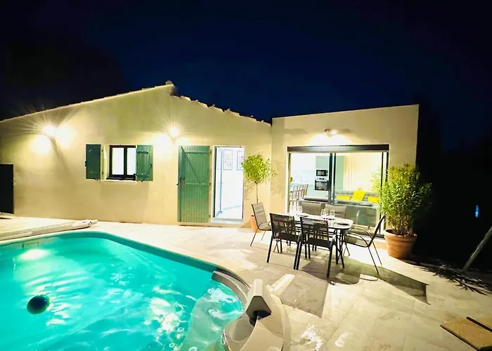 6 Pers - Grande Terrasse & Piscine Privee Prázdninový dům *