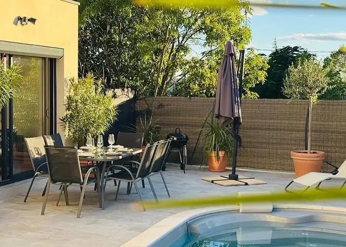 Prázdninový dům 6 Pers - Grande Terrasse & Piscine Privee Saint-Maximin (Gard)