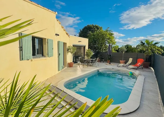 6 Pers - Grande Terrasse & Piscine Privee Prázdninový dům *