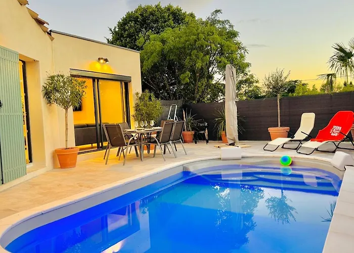 Prázdninový dům 6 Pers - Grande Terrasse & Piscine Privee *